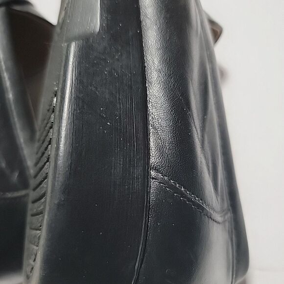 Black Leather Loafers - Picture 6 of 7